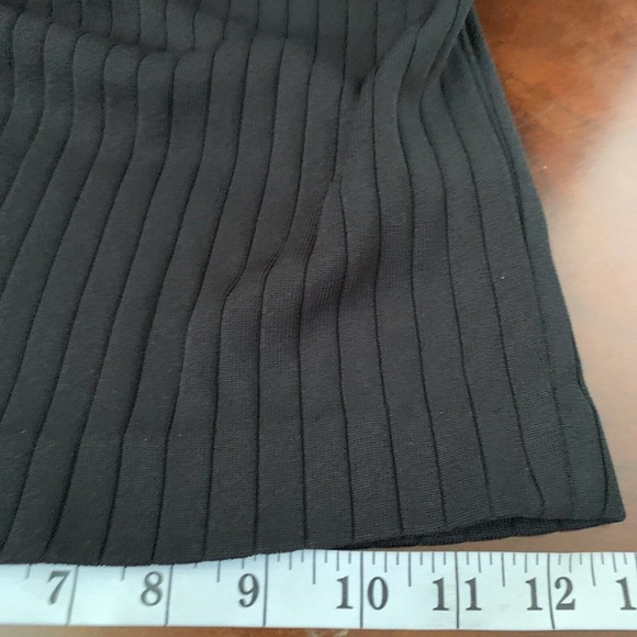 EXCLUSIVELY MISOOK WOMENS PLUS Black KNIT PANTS SIZE 3X / 24W Acrylic - Picture 9 of 9